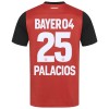 Maglia ufficiale Bayer 04 Leverkusen Exequiel Palacios 25 Casa 2024-25 per Bambino